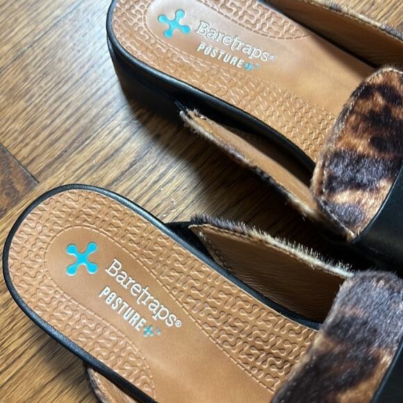 Baretraps Graycie Cheetah Print Mule Size 7.5 - Picture 3 of 7